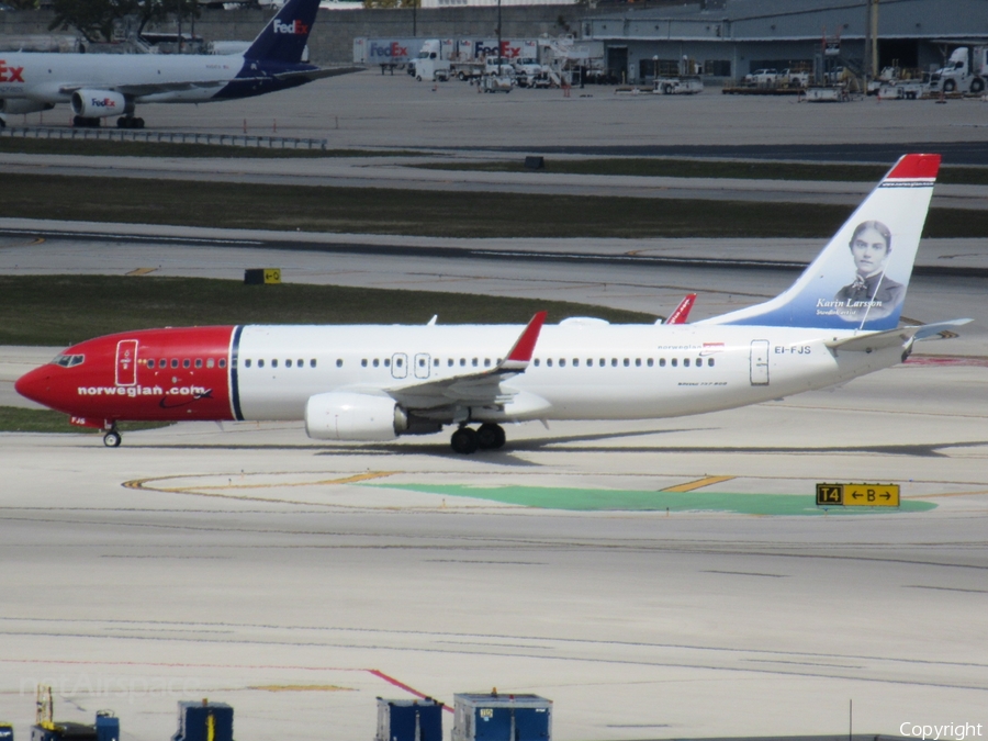 Norwegian Air International Boeing 737-8JP (EI-FJS) | Photo 355189