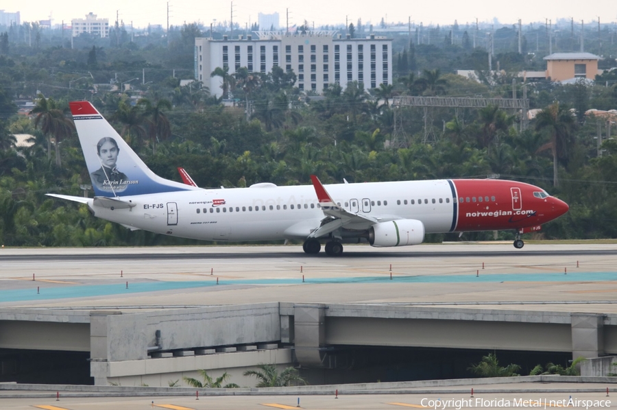 Norwegian Air International Boeing 737-8JP (EI-FJS) | Photo 543410