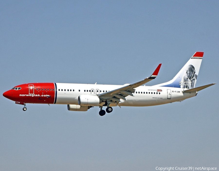 Norwegian Air International Boeing 737-8JP (EI-FJW) | Photo 241058