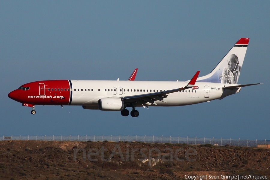 Norwegian Air International Boeing 737-8JP (EI-FJW) | Photo 154337
