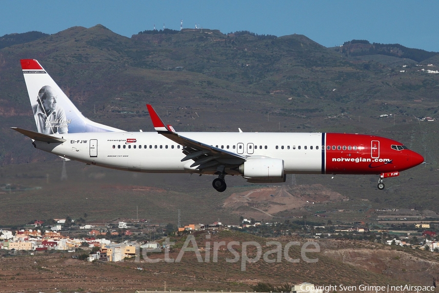 Norwegian Air International Boeing 737-8JP (EI-FJW) | Photo 155109