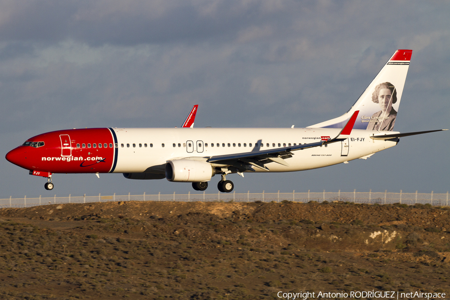 Norwegian Air International Boeing 737-8JP (EI-FJY) | Photo 157588