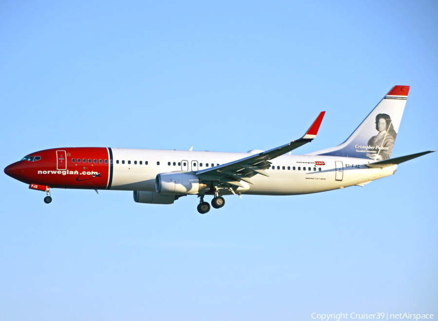 Norwegian Air International Boeing 737-8JP (EI-FJZ) | Photo 267383