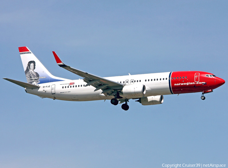 Norwegian Air International Boeing 737-8JP (EI-FJZ) | Photo 281741