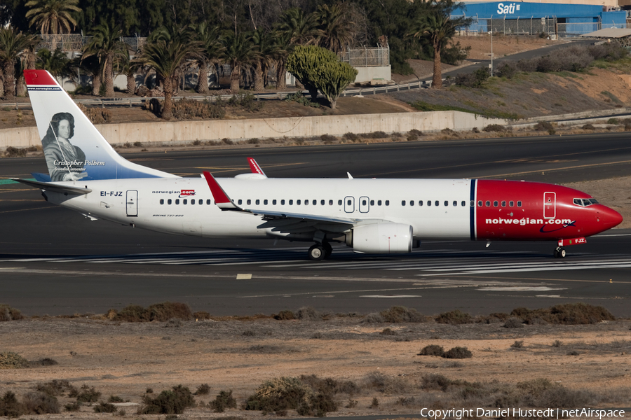 Norwegian Air International Boeing 737-8JP (EI-FJZ) | Photo 413399