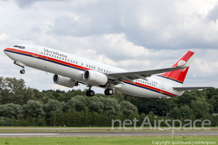 Meridiana Boeing 737-85F (EI-FLM) | Photo 114724