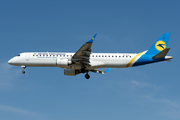 Ukraine International Airlines Embraer ERJ-195AR (ERJ-190-200 IGW) (EI-FLR) at  Barcelona - El Prat, Spain