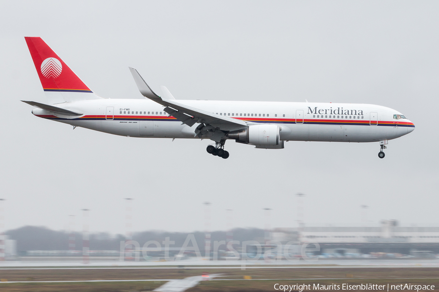 Meridiana Boeing 767-304(ER) (EI-FMR) | Photo 251724