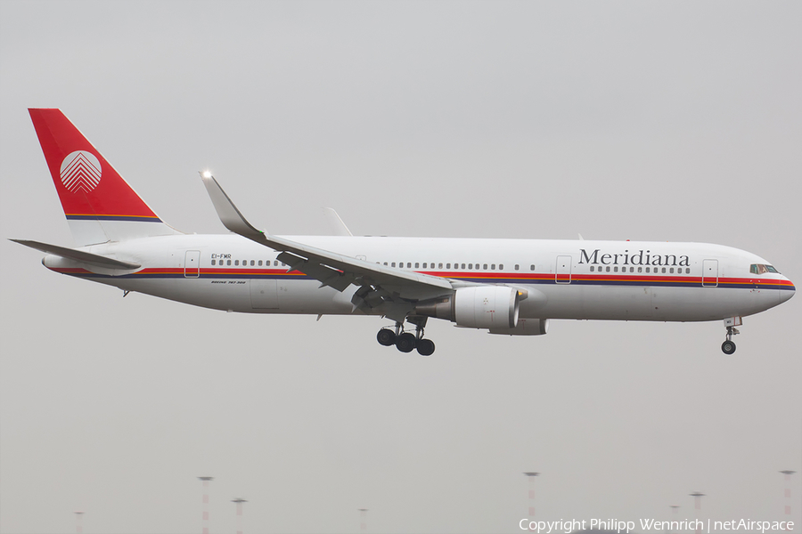 Meridiana Boeing 767-304(ER) (EI-FMR) | Photo 253006