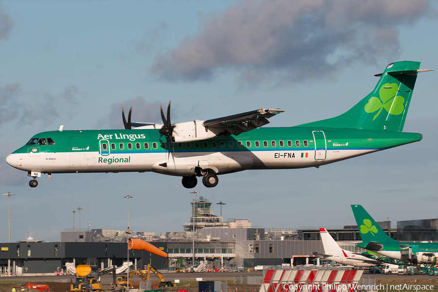 Aer Lingus Regional (Stobart Air) ATR 72-600 (EI-FNA) | Photo 292387