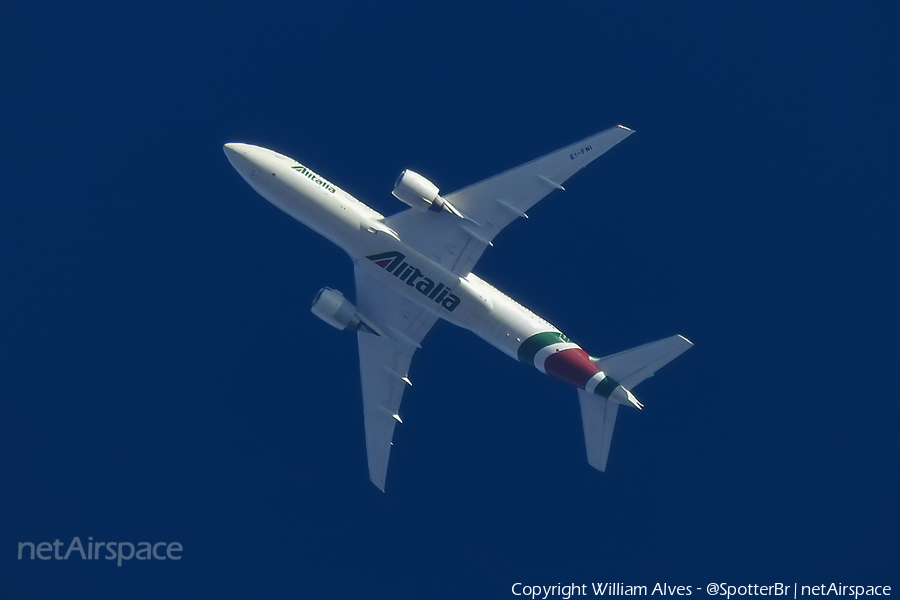 Alitalia Boeing 777-2Q8(ER) (EI-FNI) | Photo 344638