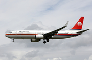 Meridiana Boeing 737-86N (EI-FNU) at  Cardiff, United Kingdom