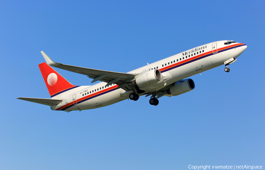 Meridiana Boeing 737-86N (EI-FNU) | Photo 165165