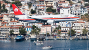 Meridiana Boeing 737-86N (EI-FNU) at  Skiathos Alexandros Papadiamantis, Greece