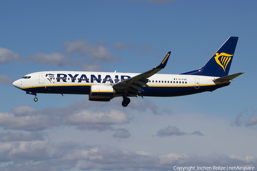 Ryanair Boeing 737-8AS (EI-FOC) | Photo 150634
