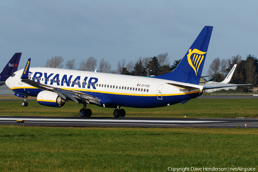 Ryanair Boeing 737-8AS (EI-FOC) | Photo 206053
