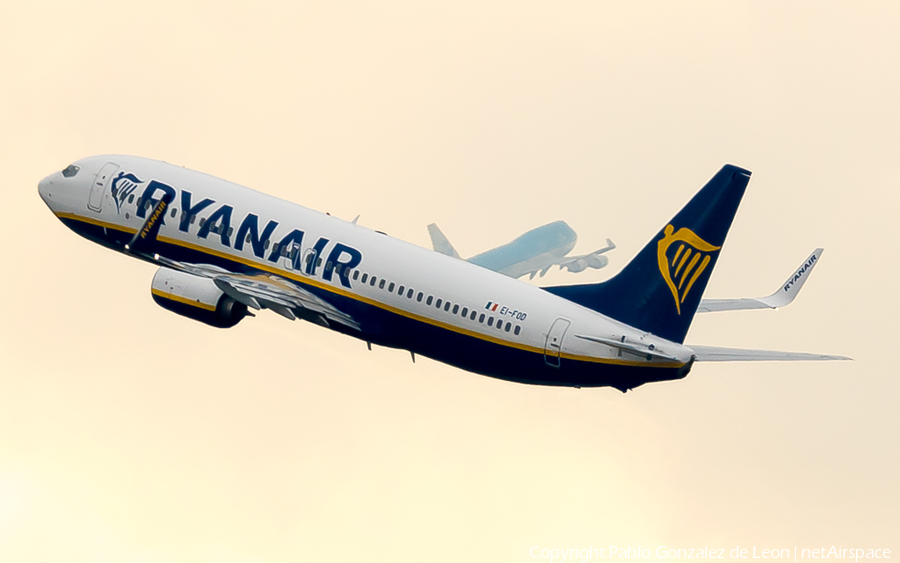 Ryanair Boeing 737-8AS (EI-FOD) | Photo 350253