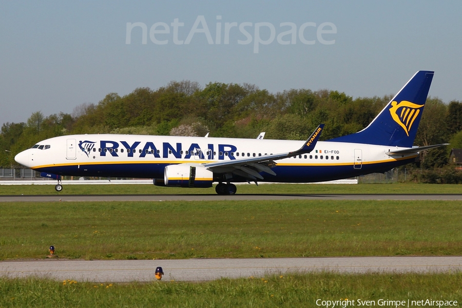 Ryanair Boeing 737-8AS (EI-FOD) | Photo 107780