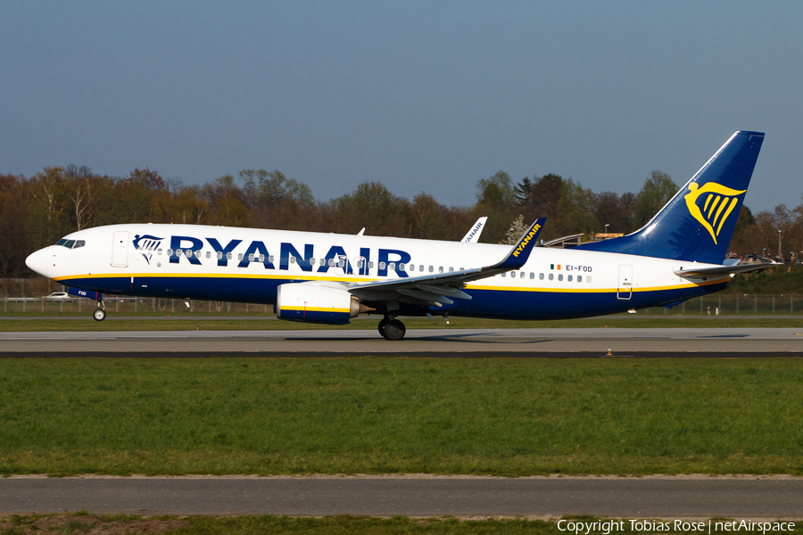 Ryanair Boeing 737-8AS (EI-FOD) | Photo 312227