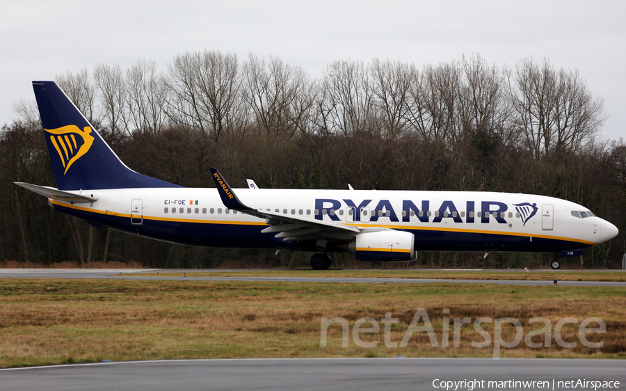 Ryanair Boeing 737-8AS (EI-FOE) | Photo 365531