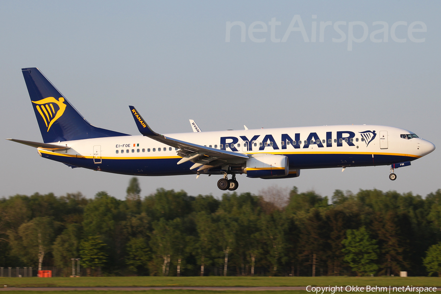 Ryanair Boeing 737-8AS (EI-FOE) | Photo 107895