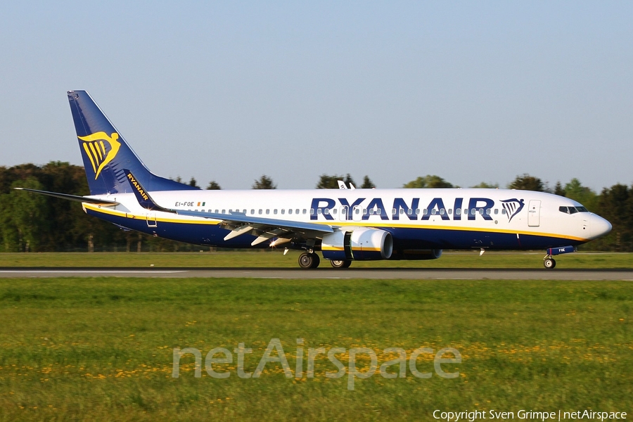Ryanair Boeing 737-8AS (EI-FOE) | Photo 108337