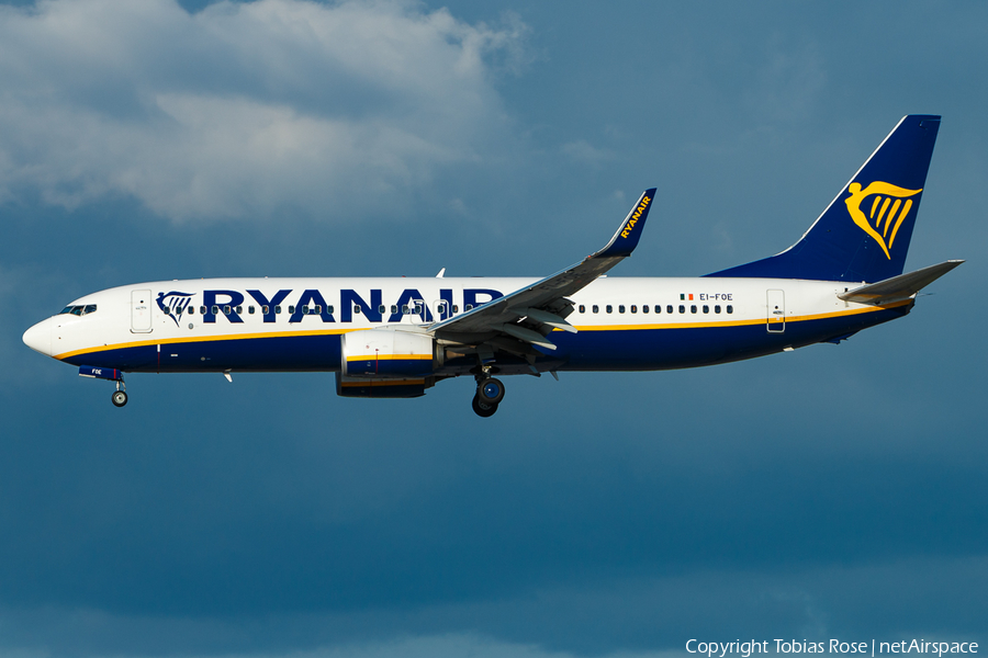 Ryanair Boeing 737-8AS (EI-FOE) | Photo 334311