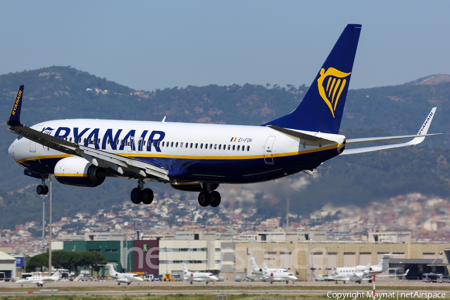 Ryanair Boeing 737-8AS (EI-FOH) | Photo 204504