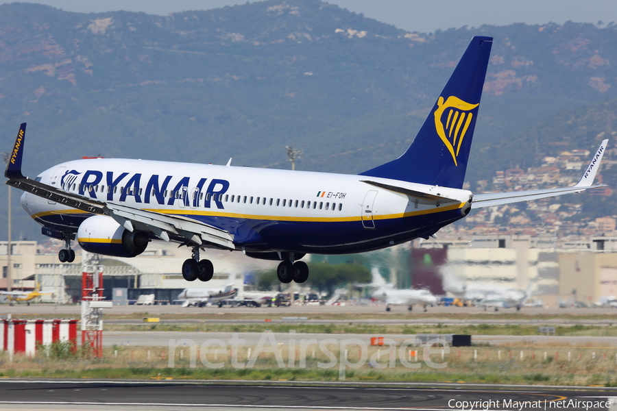 Ryanair Boeing 737-8AS (EI-FOH) | Photo 205602