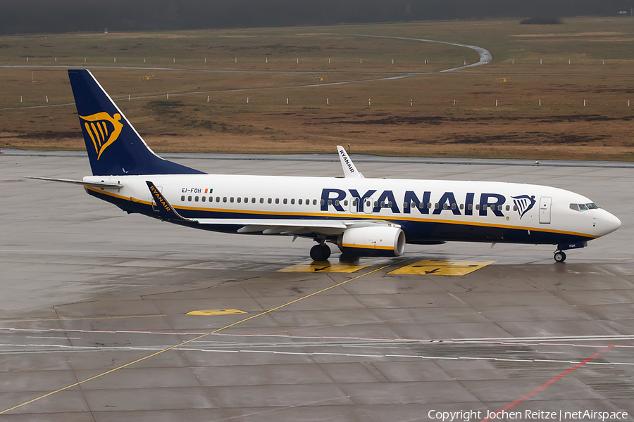 Ryanair Boeing 737-8AS (EI-FOH) | Photo 101058