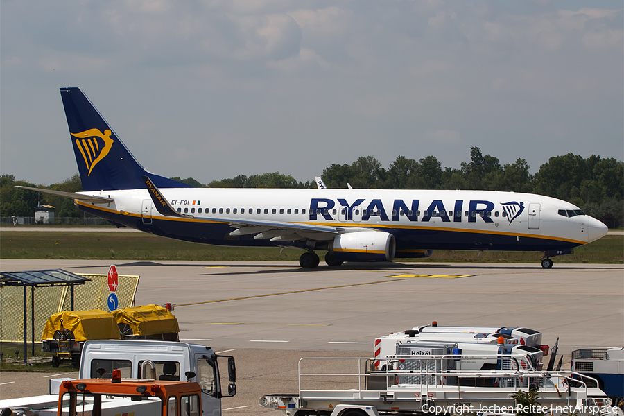 Ryanair Boeing 737-8AS (EI-FOI) | Photo 162660