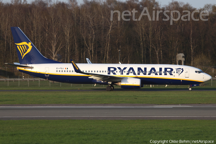 Ryanair Boeing 737-8AS (EI-FOJ) | Photo 238677