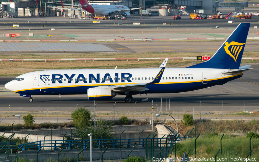 Ryanair Boeing 737-8AS (EI-FOJ) | Photo 336276