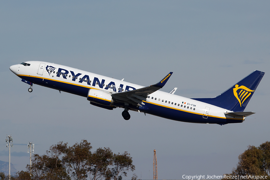 Ryanair Boeing 737-8AS (EI-FOK) | Photo 156565