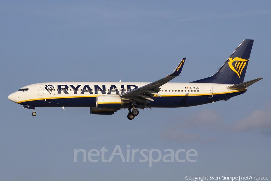 Ryanair Boeing 737-8AS (EI-FOK) | Photo 124842