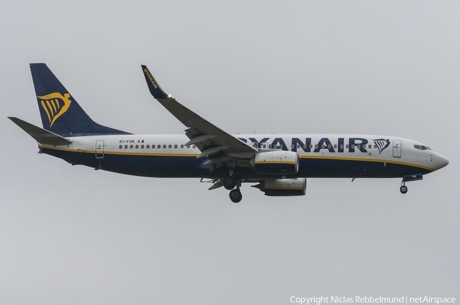 Ryanair Boeing 737-8AS (EI-FOK) | Photo 281049