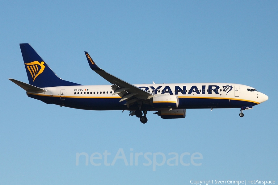 Ryanair Boeing 737-8AS (EI-FOL) | Photo 105574