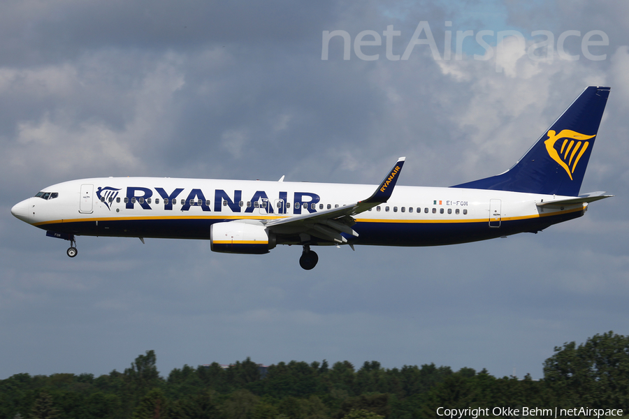 Ryanair Boeing 737-8AS (EI-FOM) | Photo 165652