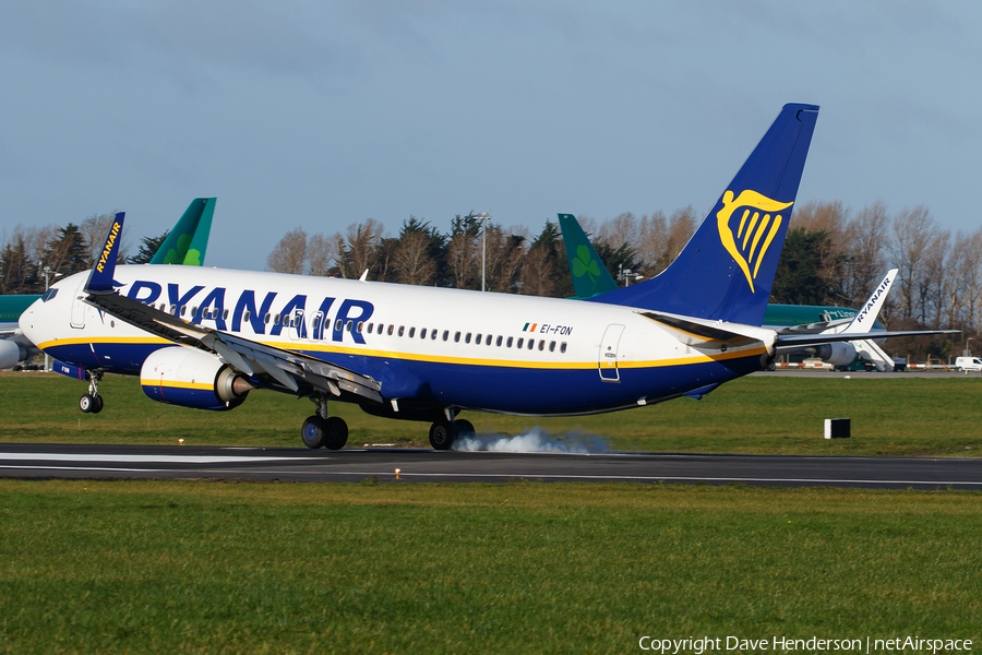Ryanair Boeing 737-8AS (EI-FON) | Photo 206380