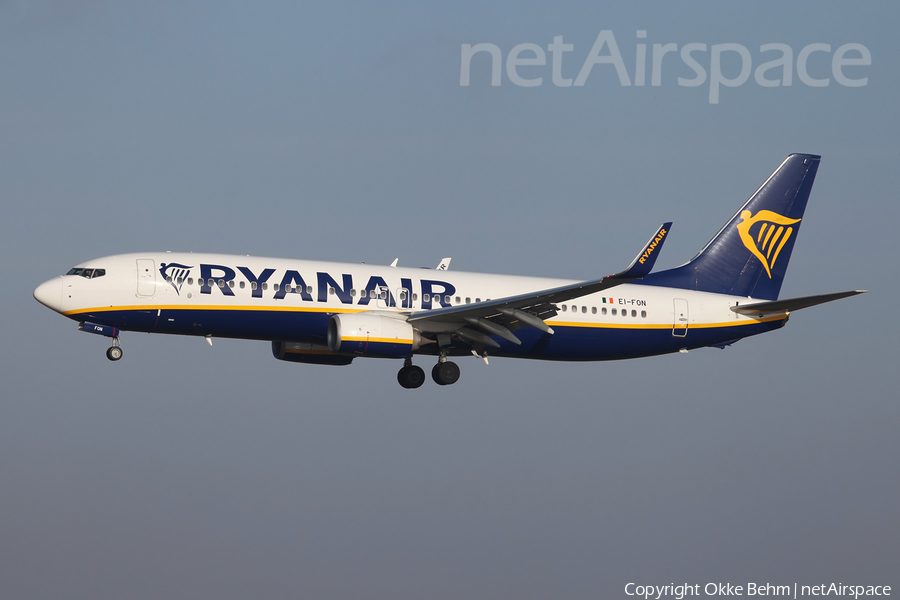 Ryanair Boeing 737-8AS (EI-FON) | Photo 221068