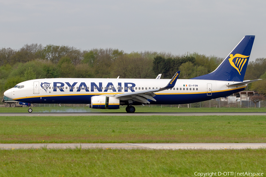 Ryanair Boeing 737-8AS (EI-FON) | Photo 240745