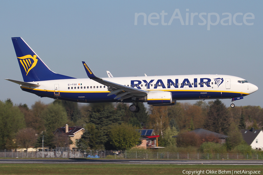 Ryanair Boeing 737-8AS (EI-FOO) | Photo 157945