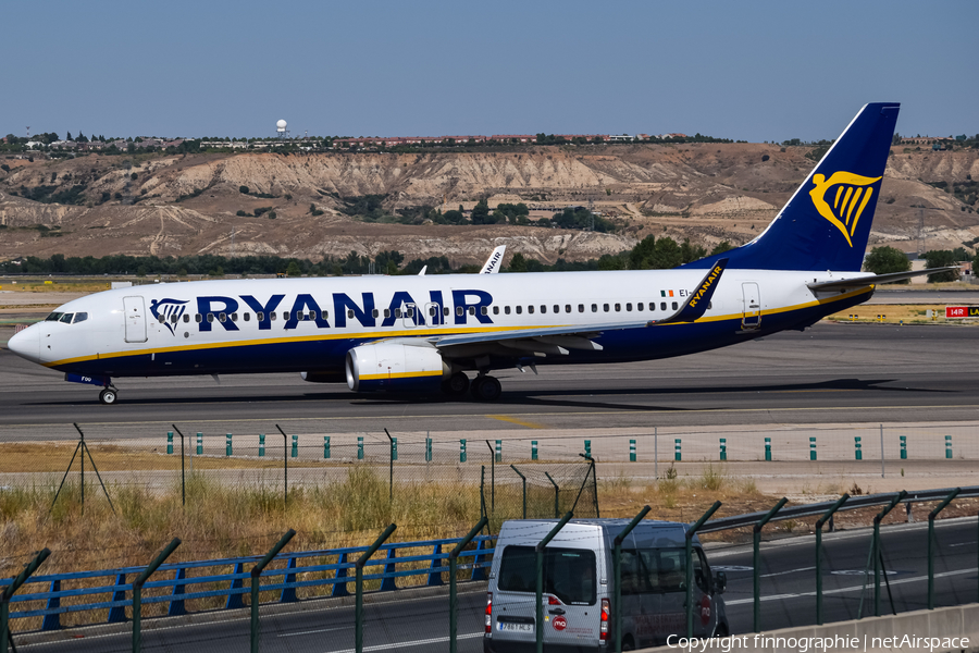 Ryanair Boeing 737-8AS (EI-FOO) | Photo 455362