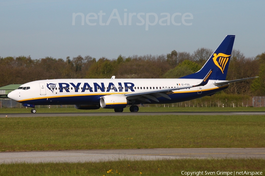 Ryanair Boeing 737-8AS (EI-FOS) | Photo 107236