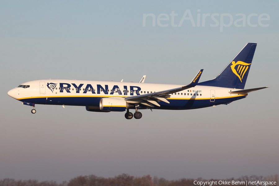 Ryanair Boeing 737-8AS (EI-FOT) | Photo 137503