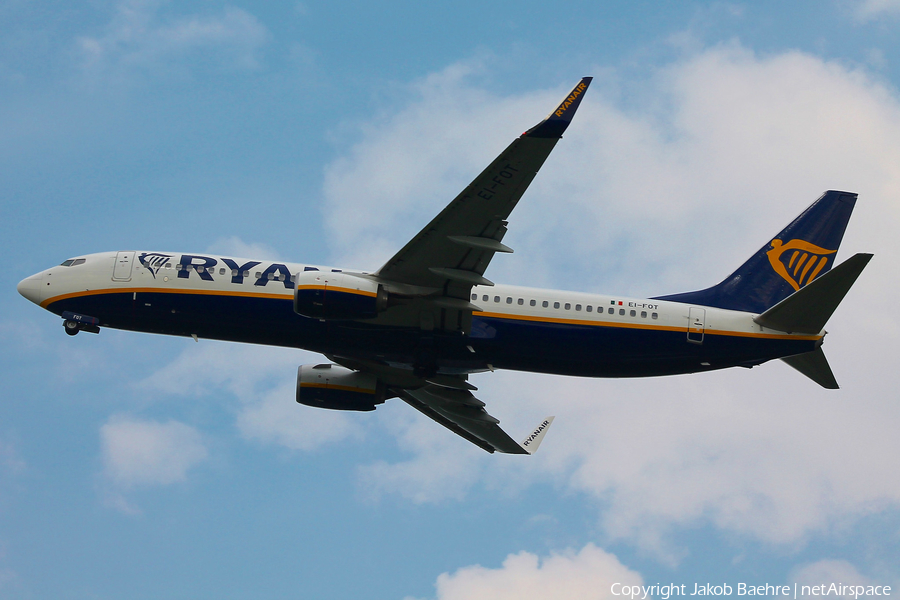 Ryanair Boeing 737-8AS (EI-FOT) | Photo 163559
