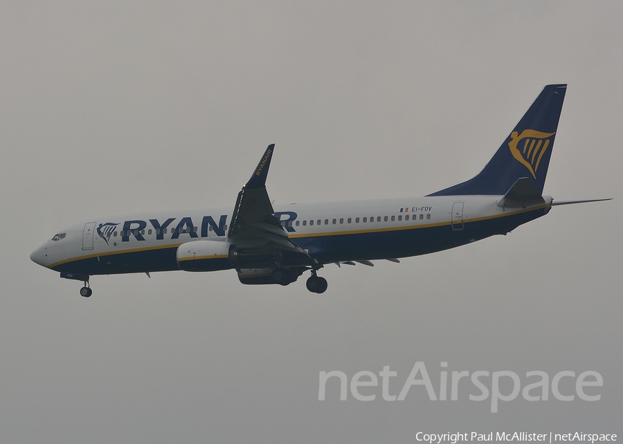 Ryanair Boeing 737-8AS (EI-FOV) | Photo 104014