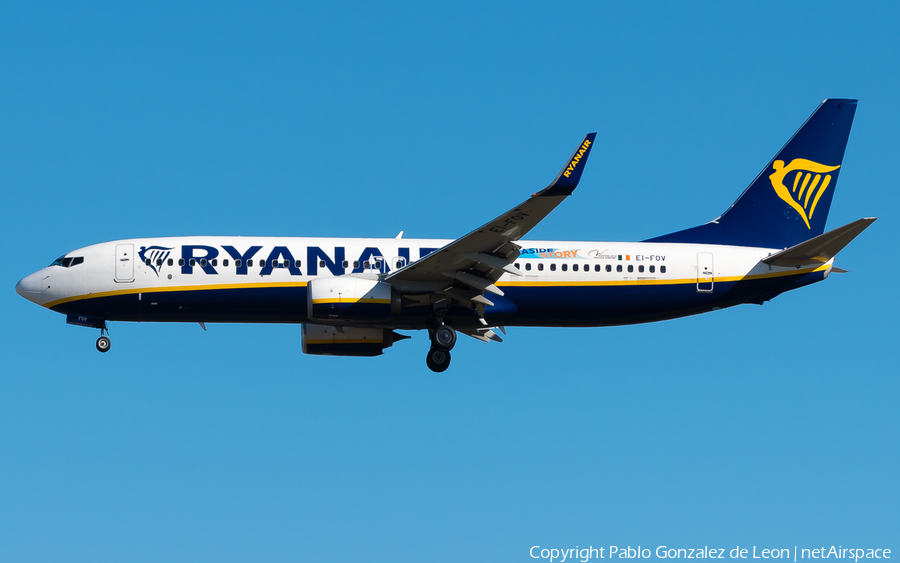 Ryanair Boeing 737-8AS (EI-FOV) | Photo 336278