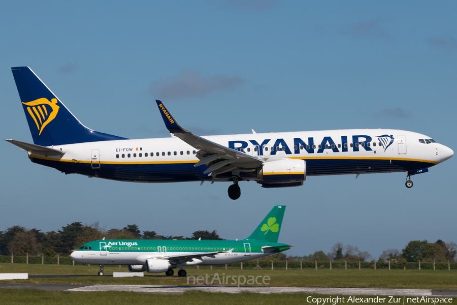 Ryanair Boeing 737-8AS (EI-FOW) | Photo 162373