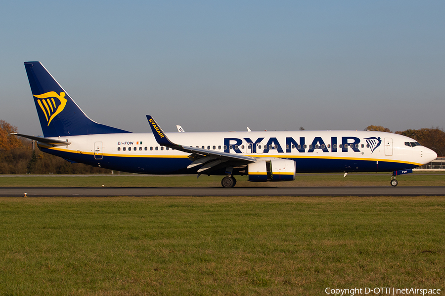 Ryanair Boeing 737-8AS (EI-FOW) | Photo 357848